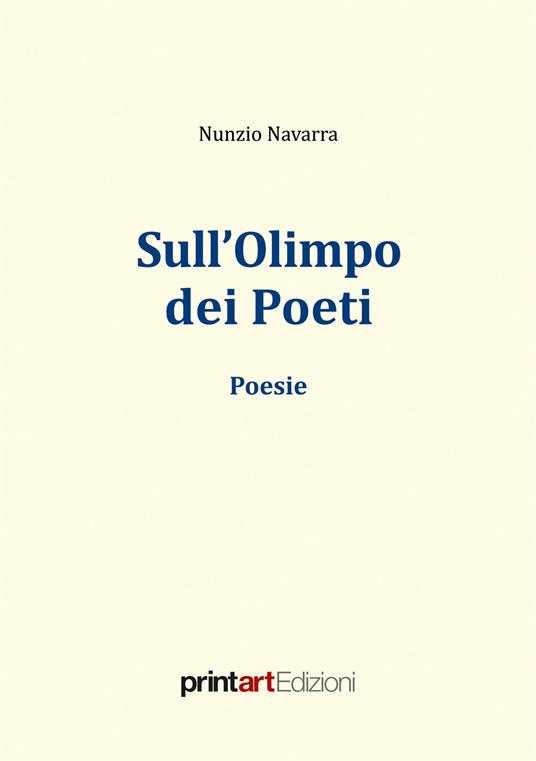 Sull'olimpo dei poeti - Nunzio Navarra - copertina
