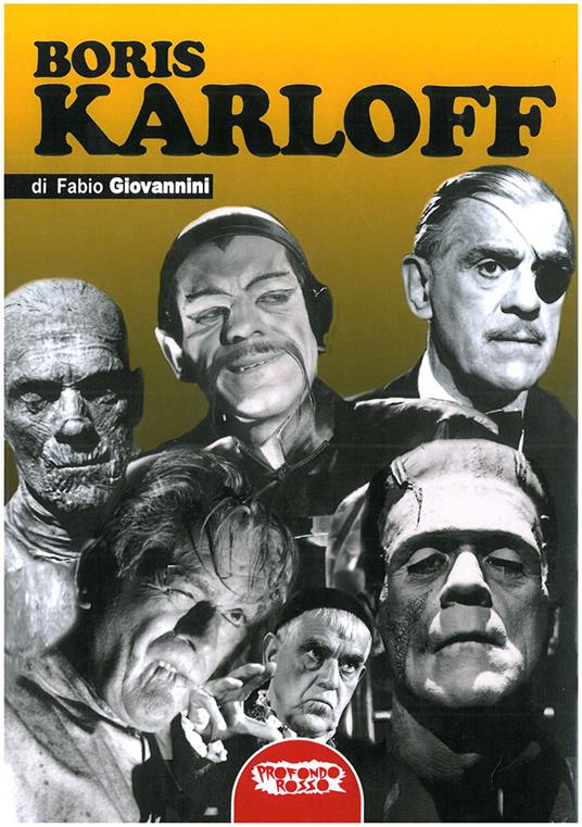 Boris Karloff - Fabio Giovannini - copertina