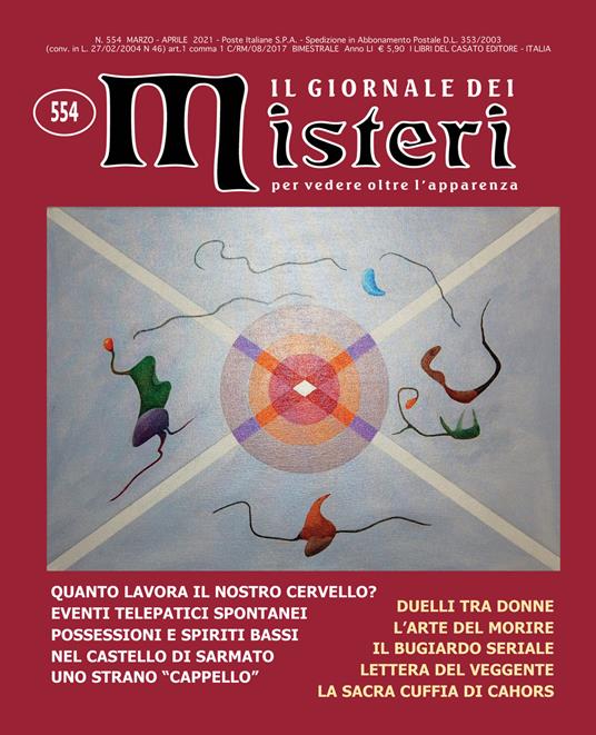 Il giornale dei misteri (2021). Vol. 554 - copertina