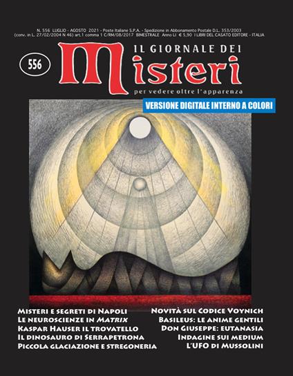 Il giornale dei misteri. Enhanced edition. Ediz. a colori. Vol. 556 - AA.VV. - ebook