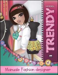 Trendy model. Manuale fashion designer. Con adesivi - Valentina Russo - copertina