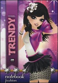  Trendy model notebook. Fashion - copertina
