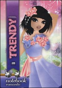  Trendy model notebook. Romantic - copertina