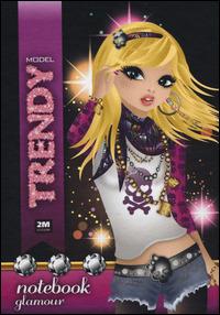  Trendy model notebook. Glamour - copertina