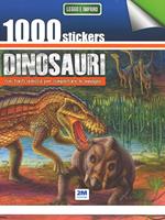 1000 stickers dinosauri. Con tanti adesivi per completare le immagini