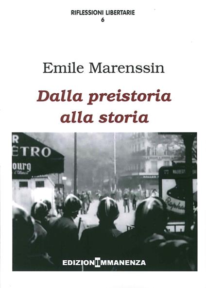 Dalla preistoria alla storia - Emile Marenssin - copertina