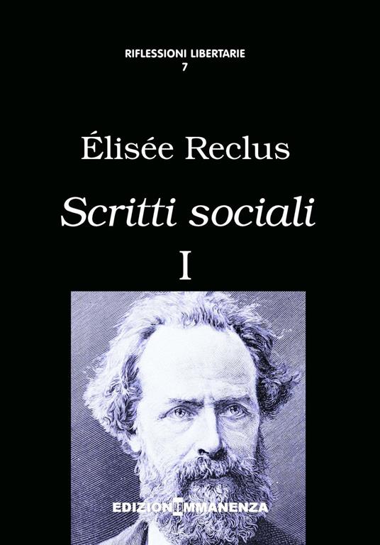 Scritti sociali. Vol. 1 - Elisée Reclus - copertina