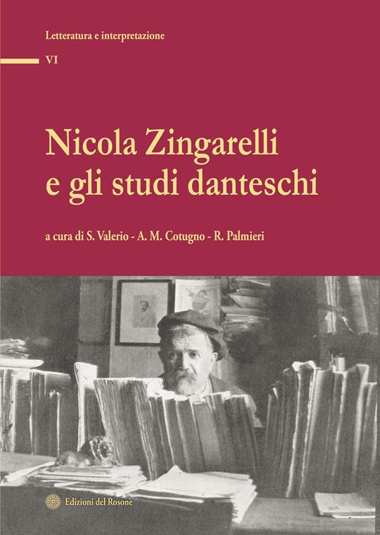 Zingarelli e gli studi danteschi - copertina