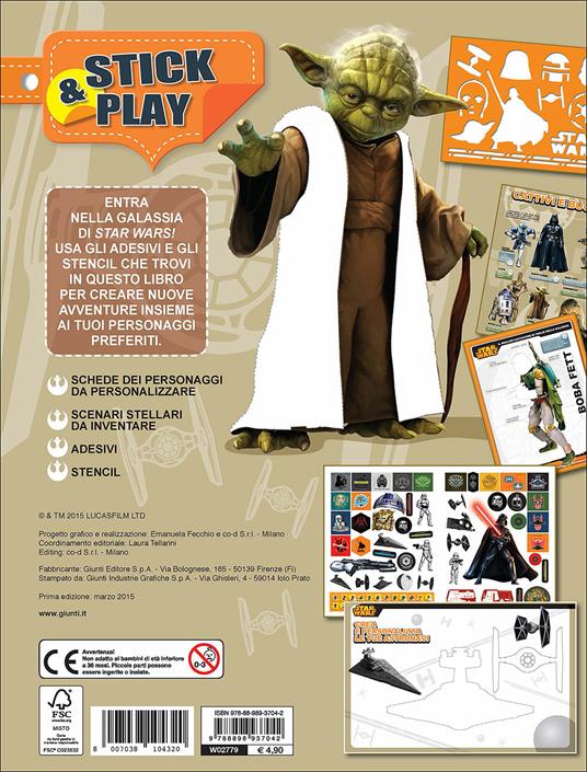 Star Wars. Crea un mondo stellare. Stick and play - 2