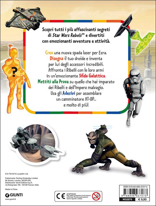 Star Wars-Rebels. Gamefiles collection. Con adesivi. Ediz. illustrata - 2