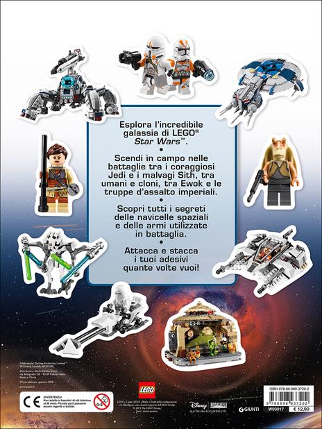 Sfida gli eroi. Collezione galattica di adesivi. Star Wars. Lego. Ediz. illustrata - 2