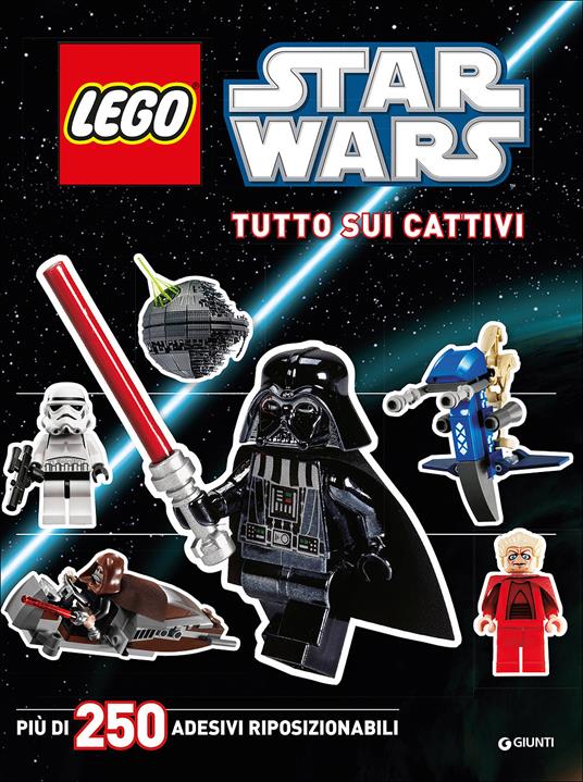 Tutto sui cattivi. Star Wars. Lego. Con adesivi. Ediz. illustrata - copertina