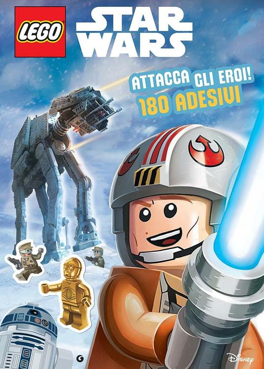 Attacca gli eroi! Star Wars. Lego. Con adesivi. Ediz. illustrata - copertina