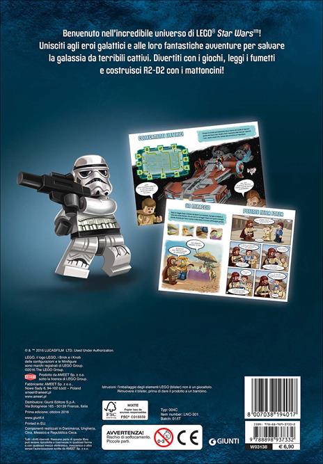 Avventure spaziali con i mattoncini. Star Wars. Lego. Con gadget - 2