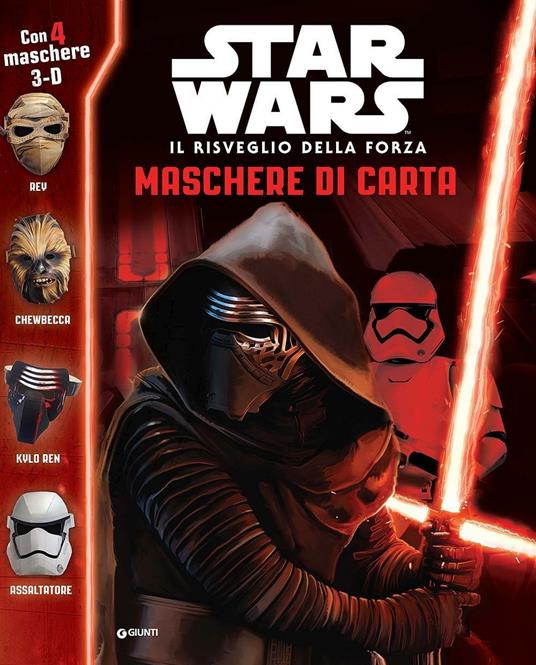 Il risveglio della forza. Maschere di carta. Star Wars. Con gadget - copertina