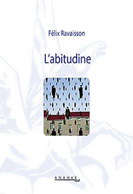 L' abitudine - Felix Ravaisson - copertina