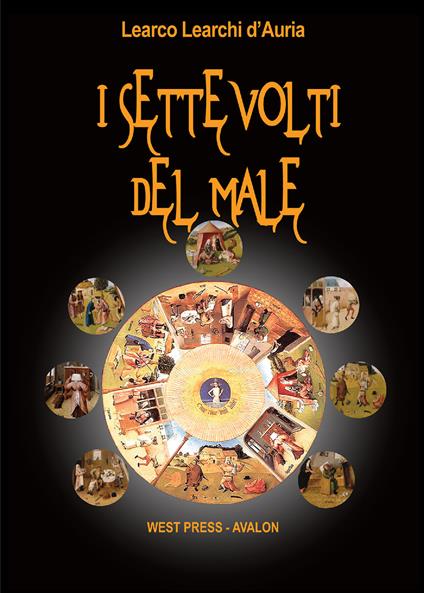 I sette volti del male - Learco Learchi D'Auria - copertina