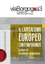 Il capitalismo europeo contemporaneo. Lezioni di sociologia economica