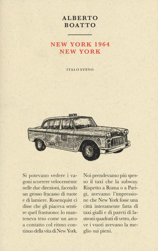 New York 1964 New York - Alberto Boatto - copertina