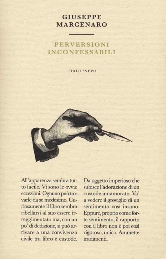 Perversioni inconfessabili - Giuseppe Marcenaro - copertina