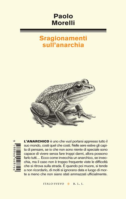 Sragionamenti sull'anarchia - Paolo Morelli - copertina