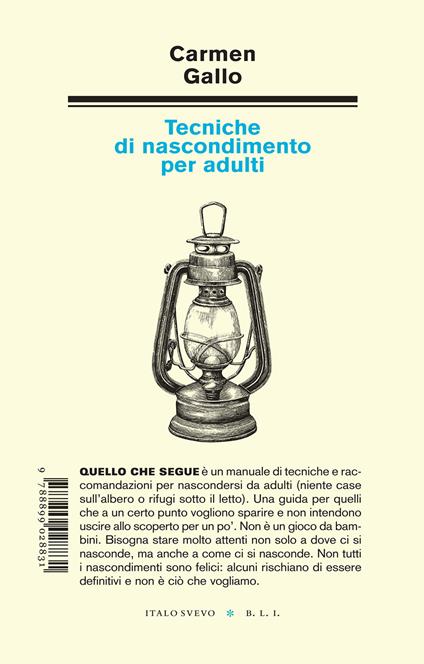 Tecniche di nascondimento per adulti - Carmen Gallo - copertina