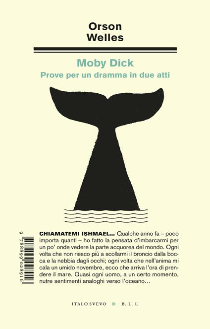Moby Dick. Prove per un dramma in due atti - Orson Welles - copertina