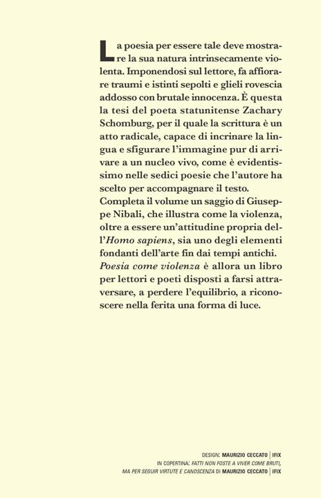 Poesia come violenza - Zachary Schomburg - 3