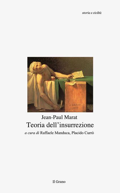 Teoria dell'insurrezione - Jean-Paul Marat - copertina