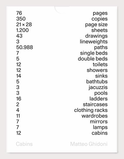 Cabins. Ediz. illustrata - Matteo Ghidoni - copertina