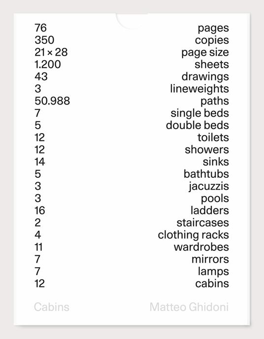 Cabins. Ediz. illustrata - Matteo Ghidoni - copertina