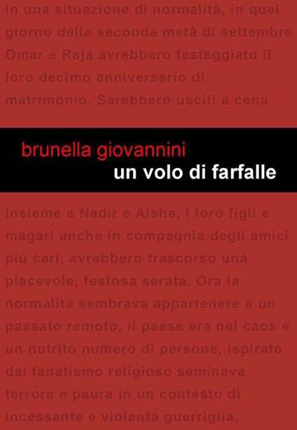 Un volo di farfalle - Brunella Giovannini - copertina
