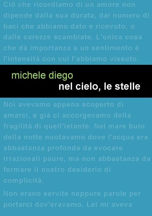 Nel cielo, le stelle - Michele Diego - copertina