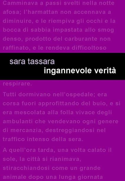 Ingannevole verità - Sara Tassara - copertina