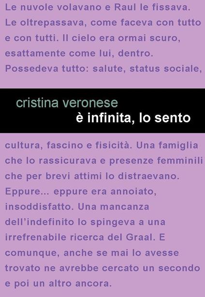 È infinita, lo sento - Cristina Veronese - copertina