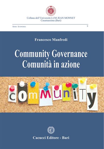 Community governance comunità in azione - Francesco Manfredi - ebook