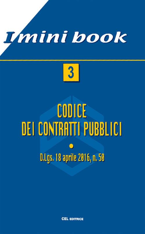 Codice dei contratti pubblici - copertina
