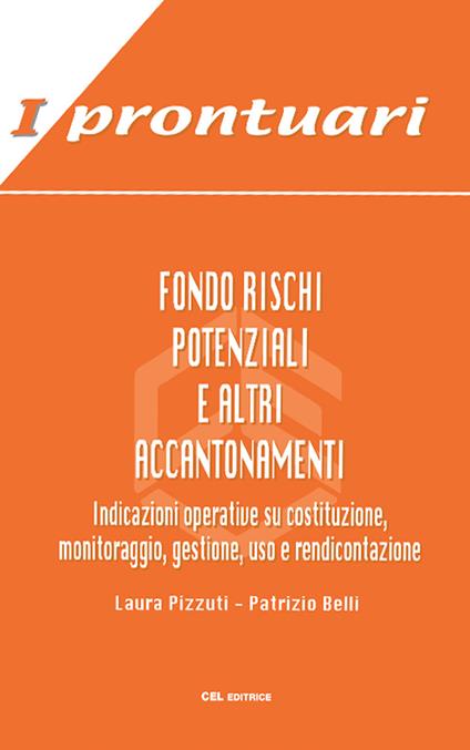 Fondo rischi potenziali e altri accantonamenti. Indicazioni operative su costituzione, monitoraggio, gestione, uso e rendicontazione - Laura Pizzuti,Patrizio Belli - copertina