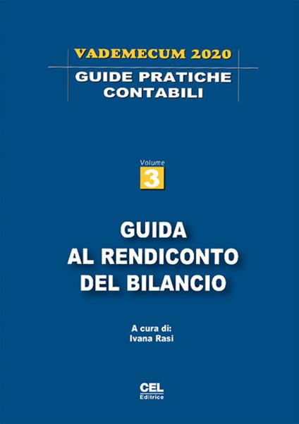 Guida al rendiconto del bilancio. Vademecum 2019. Vol. 3 - copertina