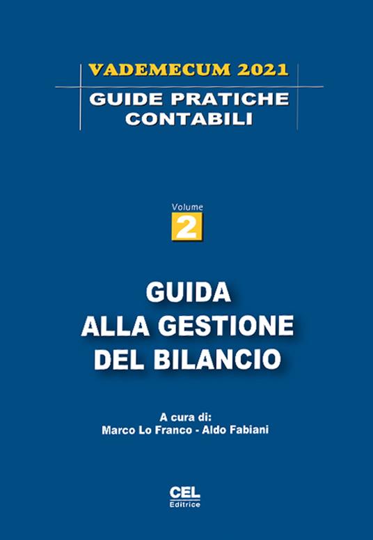 Guida alla gestione del bilancio. Vademecum 2021 - copertina