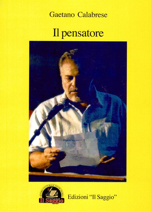 Il pensatore - Gaetano Calabrese - copertina