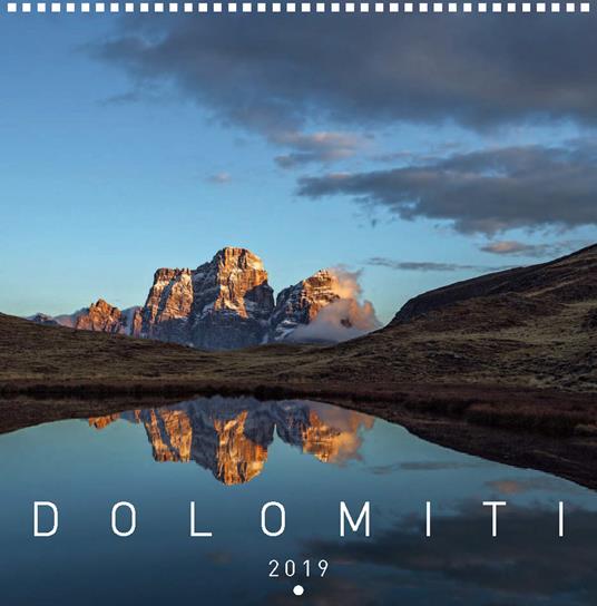 Dolomiti e dintorni. Calendario 2019 - ViviDolomiti - copertina