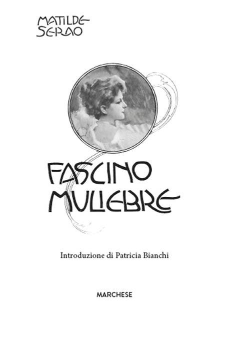 Fascino muliebre - Matilde Serao - copertina