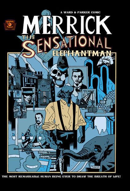 Merrick the sensational elephantman - copertina
