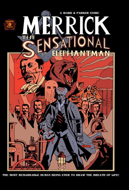 Merrick the sensational elephantman. Variant - copertina