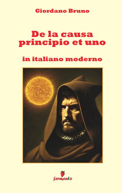 De la causa, principio et uno - Giordano Bruno - copertina