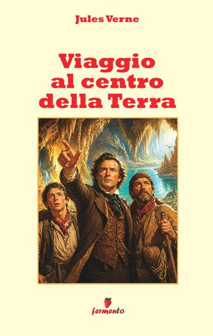 Viaggio al centro della terra - Jules Verne - copertina