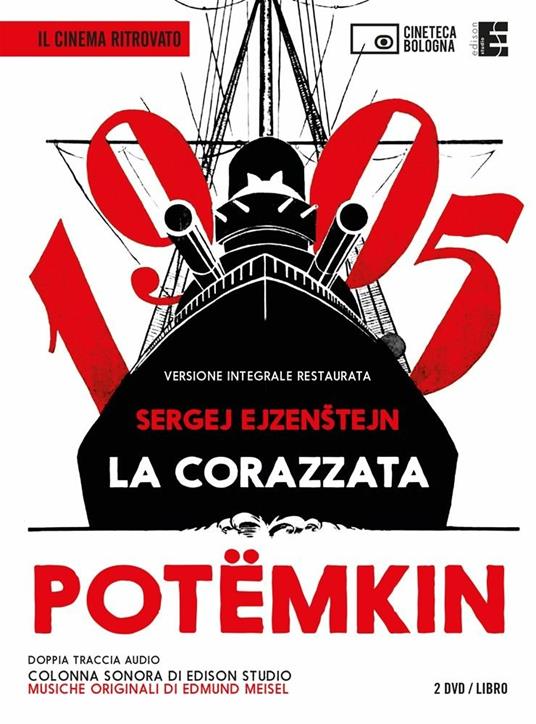 La corazzata Potëmkin. Un film di S. Ėjzenštejn. 2 DVD. Con libro - copertina
