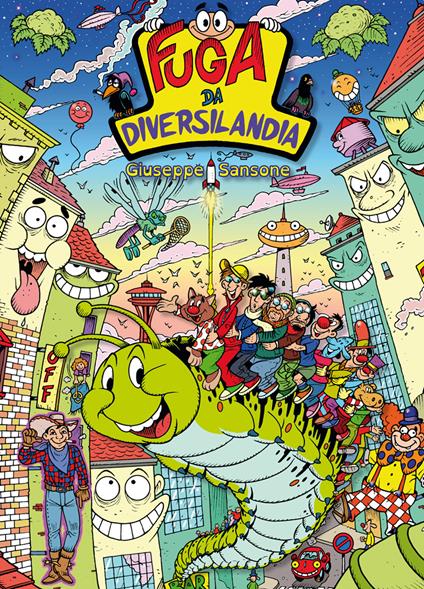 Fuga da Diversilandia - Giuseppe Sansone - copertina