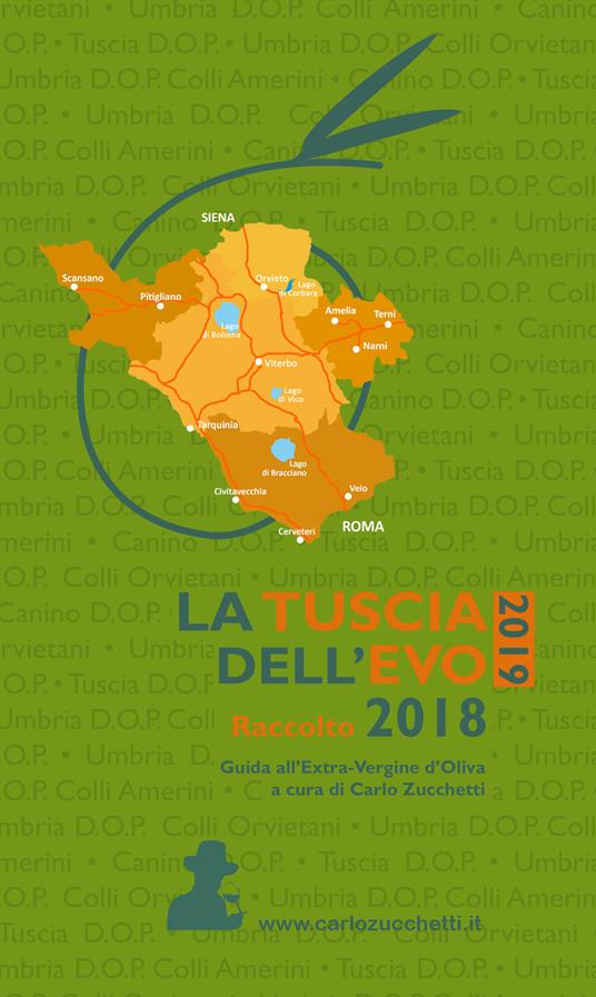 La Tuscia dell'EVO 2019. Raccolto 2018 - copertina